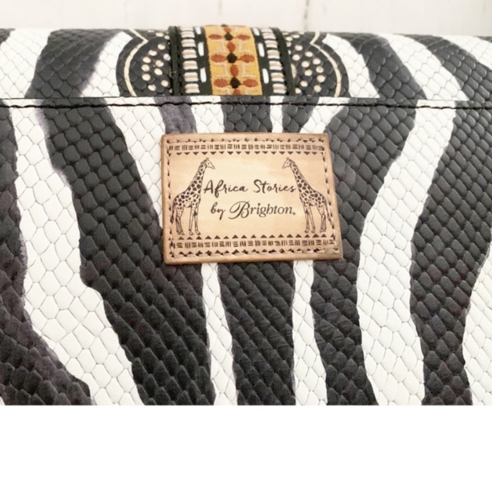 Brighton Baguette Python Handbag - Picture 7 of 14